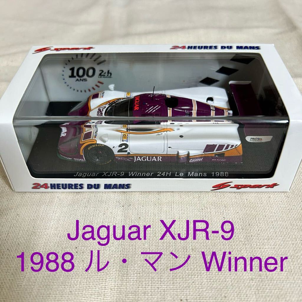 spark 1/43 Jaguar XJR-9 Winner 24H Le Mans 1988_1