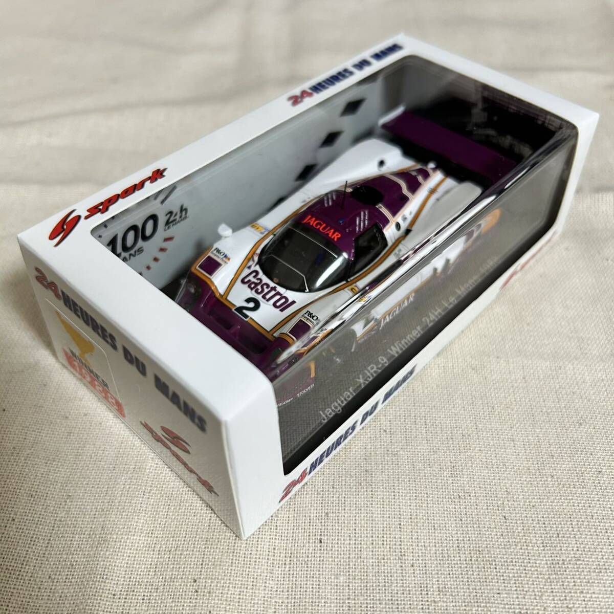 spark 1/43 Jaguar XJR-9 Winner 24H Le Mans 1988_2