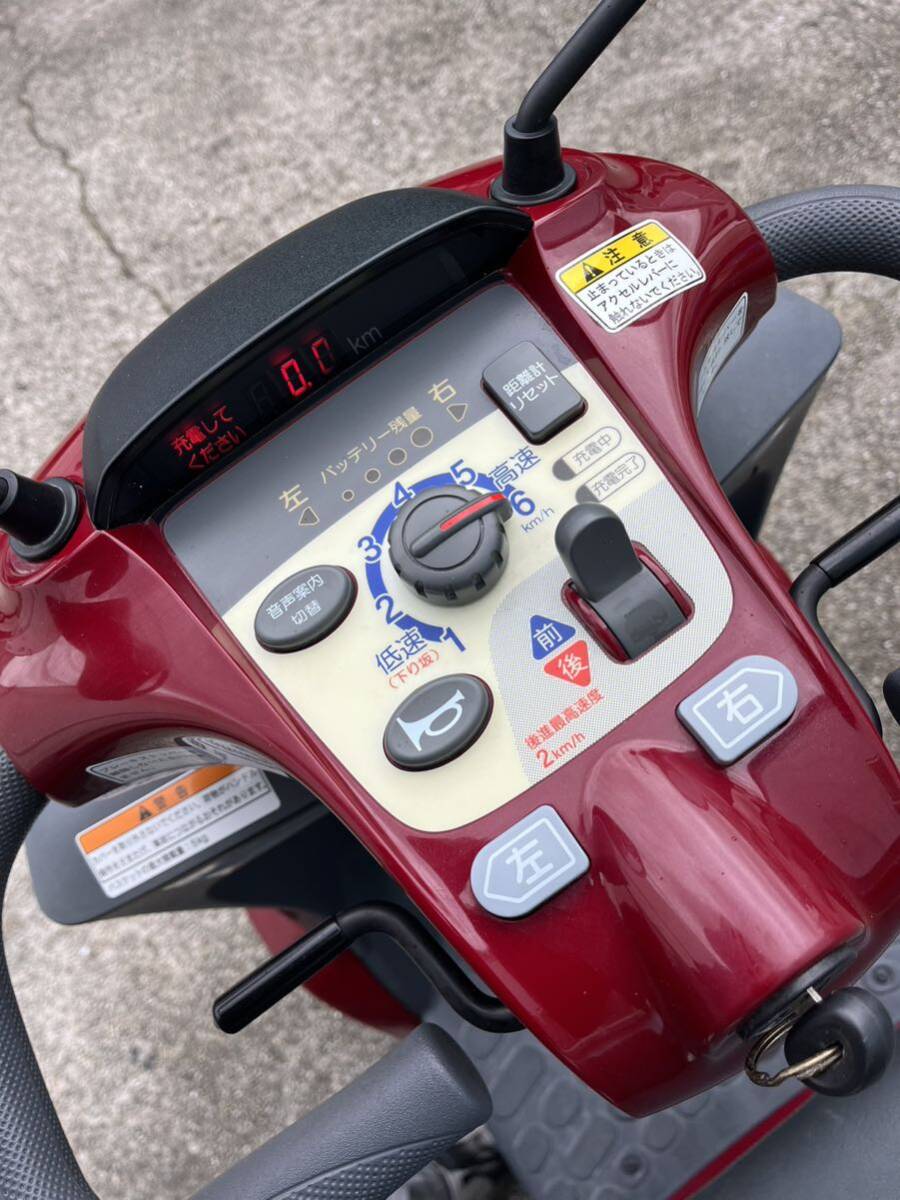 大阪府 SUZUKI スズキ セニアカー ET4D-8型 2018年製 西濃運輸営業所