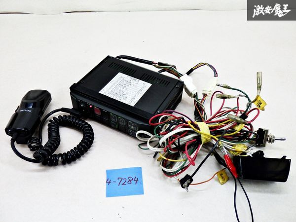 人気セール，高品質 動作確認OK 株式会社パトライト PATLITE 電子サイレンアンプ マイク 付 SAP-500BZ 動作確認OK 覆面パトカー パトカー サイレン 棚6-4-A(アンプ)｜売買されたオークション情報、yahooの商品情報をアー アンプ