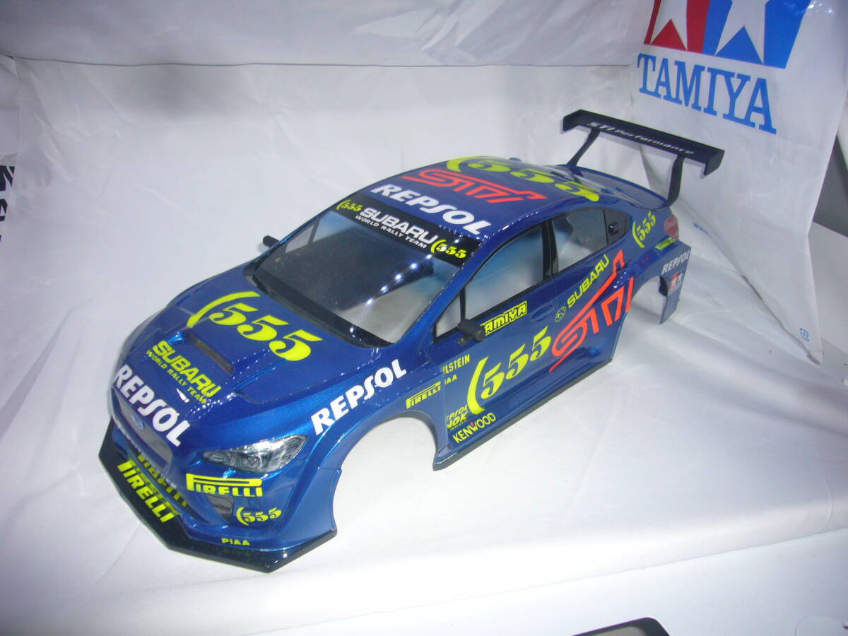 タミヤ 1/10RC SUBARU WRX STI NBRチャレンジ 軽量ボディパーツセット