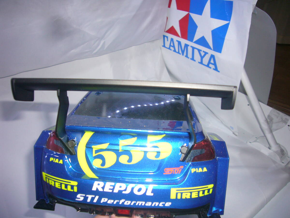 タミヤ 1/10RC SUBARU WRX STI NBRチャレンジ 軽量ボディパーツセット