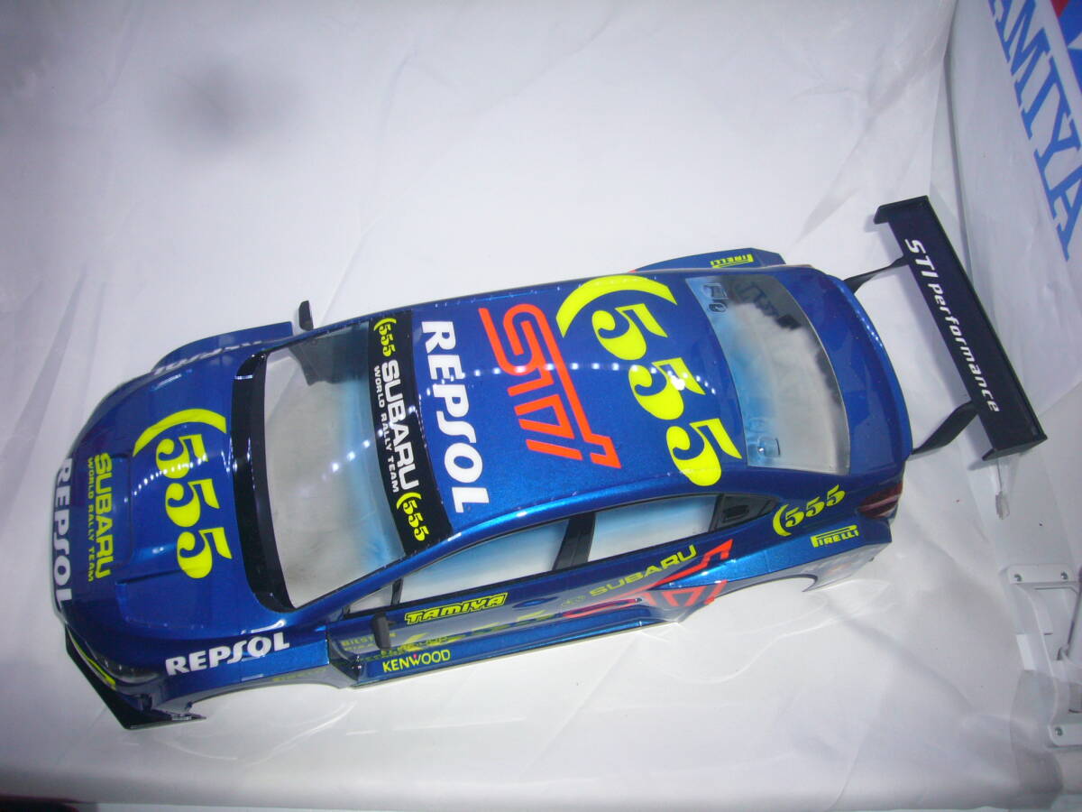 タミヤ 1/10RC SUBARU WRX STI NBRチャレンジ 軽量ボディパーツセット