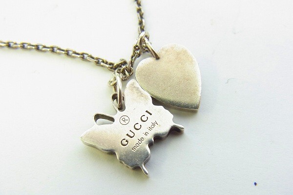 I028-J30-47◎ GUCCI グッチ SILVER 925 ネックレス アクセサリー 現状品③◎_1