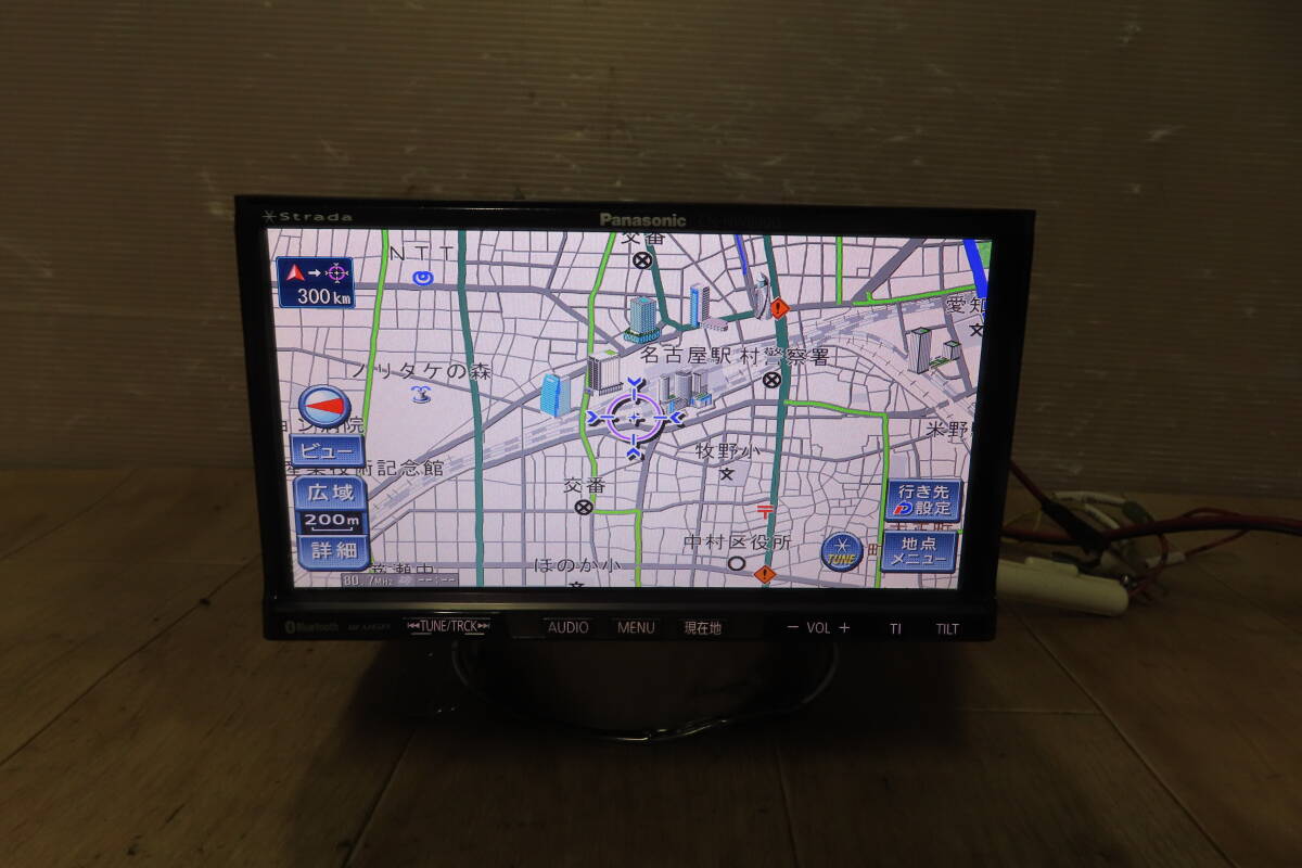 パナソニック ストラーダ CN-E320D メモリー ナビ 2019年地図 中古品