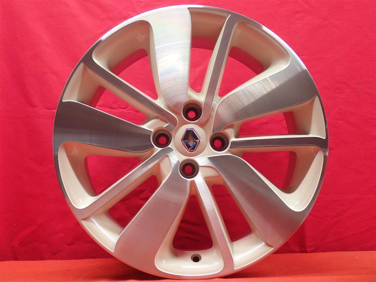 RENAULT ルノー ルーテシア インテンス 純正 中古ホイール 4本 7J 17