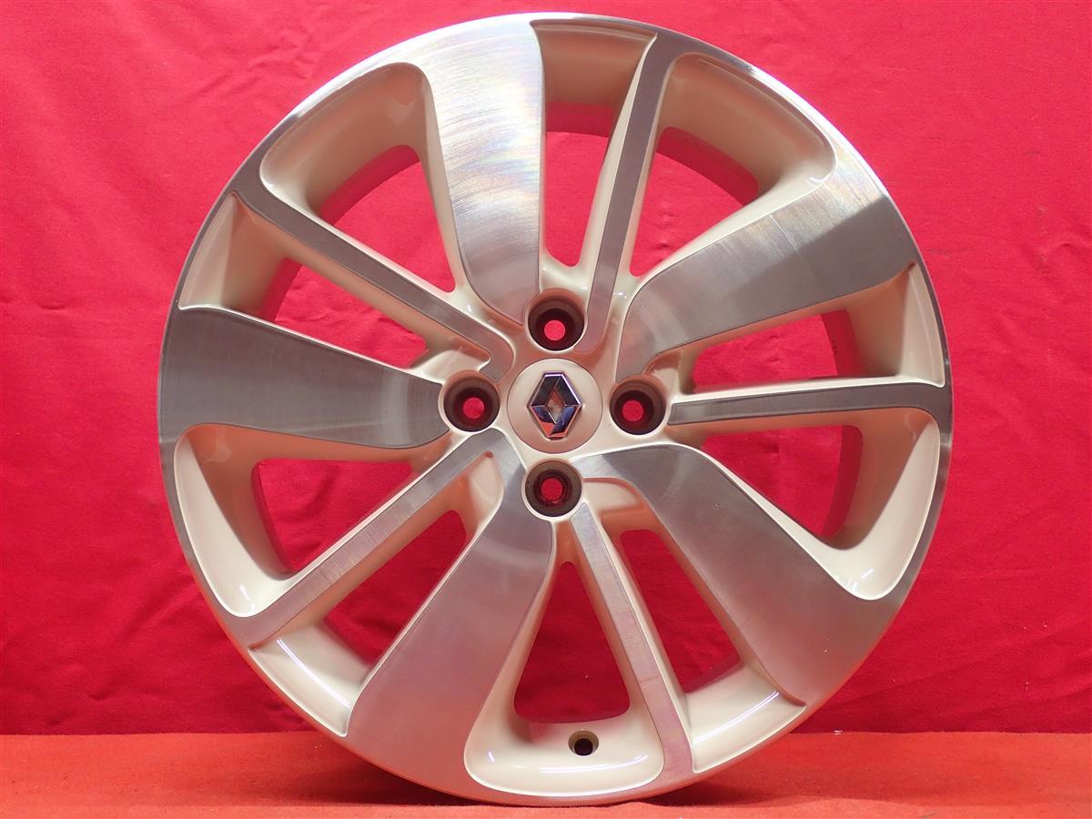 RENAULT ルノー ルーテシア インテンス 純正 中古ホイール 4本 7J 17