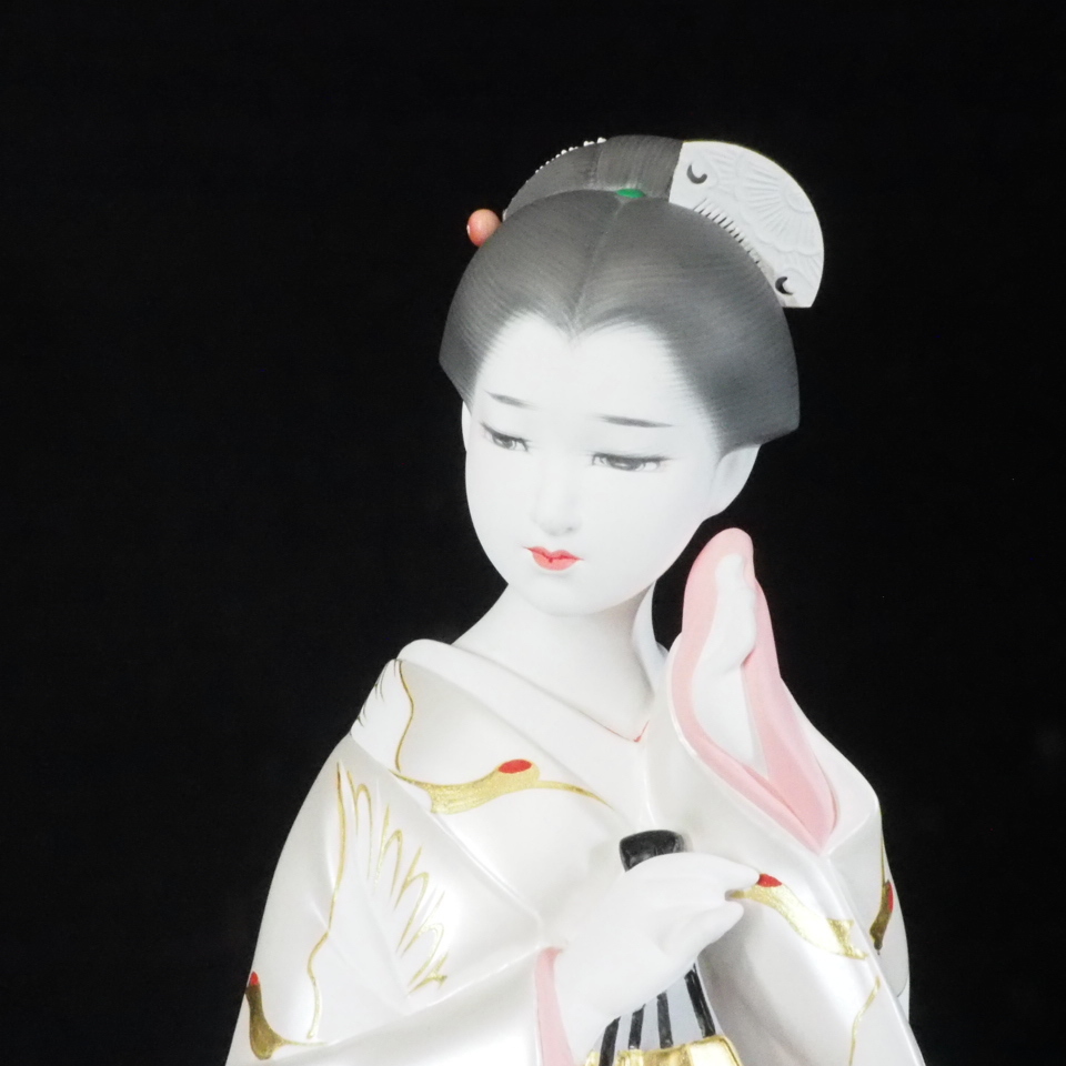 優しい表情が魅力！伝統工芸品 博多人形 伝統工芸士 田中比呂志作