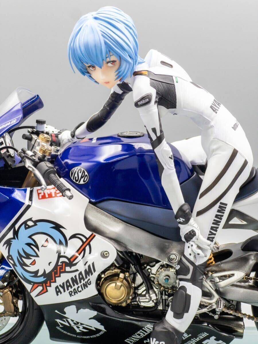 塗装済み完成品 綾波レイ Racing Ver 1/6 ガレージキット