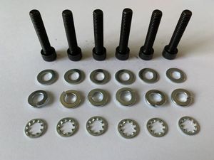 レカロシート SR-3 Lシリーズ 固定用 高強度ボルト M6×30 + ワッシャー + スプリングワ