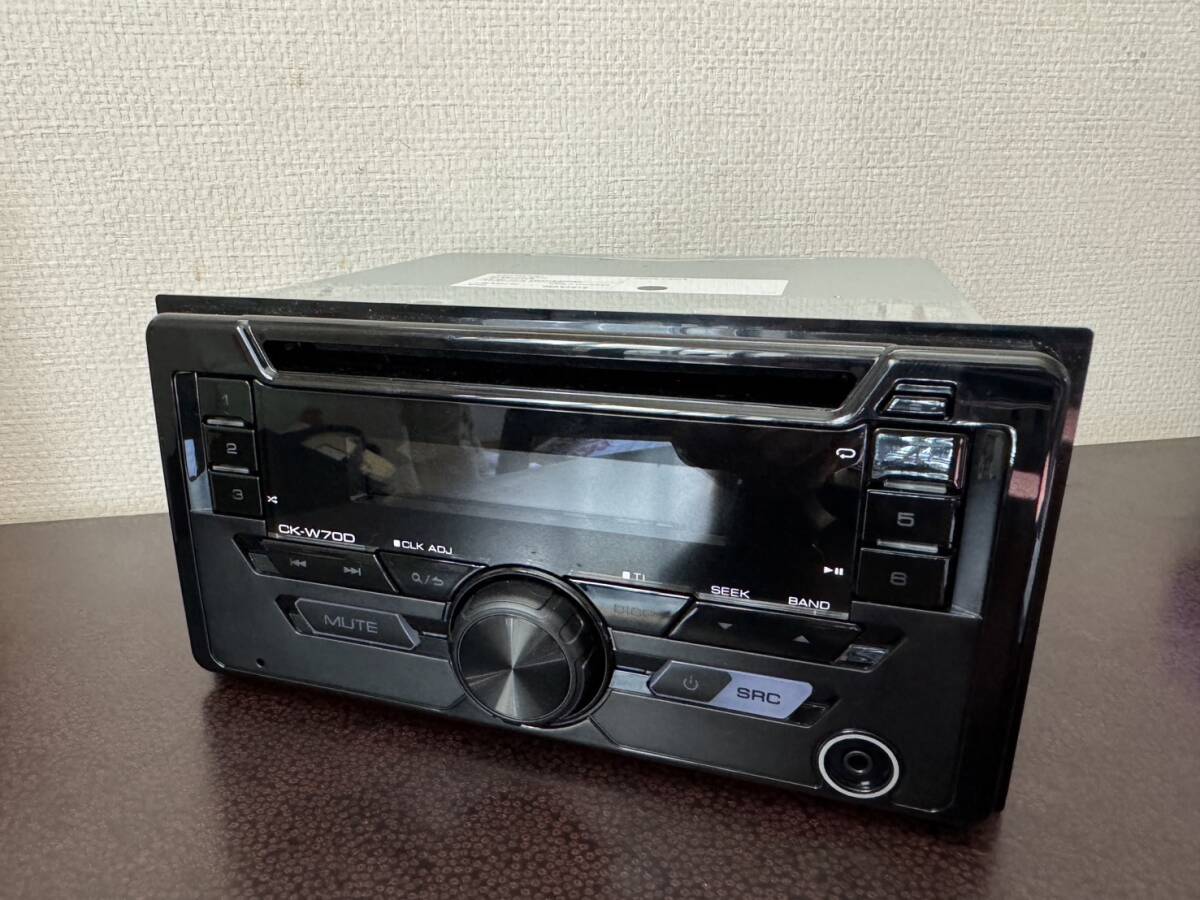 未使用☆ ダイハツ純正 CK-W70D シンプルCDチューナー KENWOOD 【公式