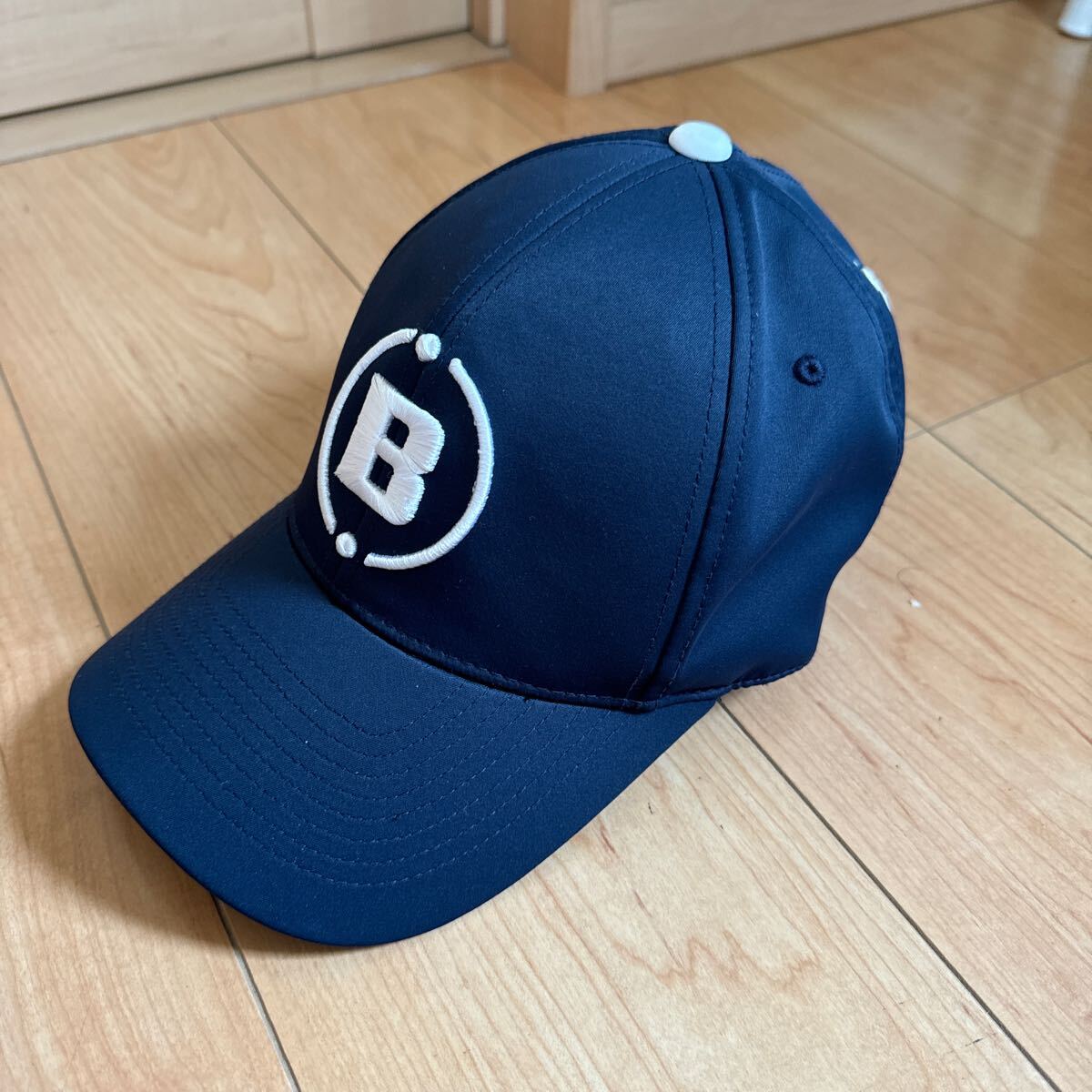 ブリーフィング Bロゴ キャップ ネイビー BRIEFING B-Logo ゴルフ 帽子 ベースボールキャップ アウトドア_1