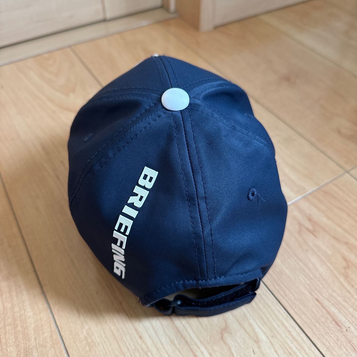 ブリーフィング Bロゴ キャップ ネイビー BRIEFING B-Logo ゴルフ 帽子 ベースボールキャップ アウトドア_2
