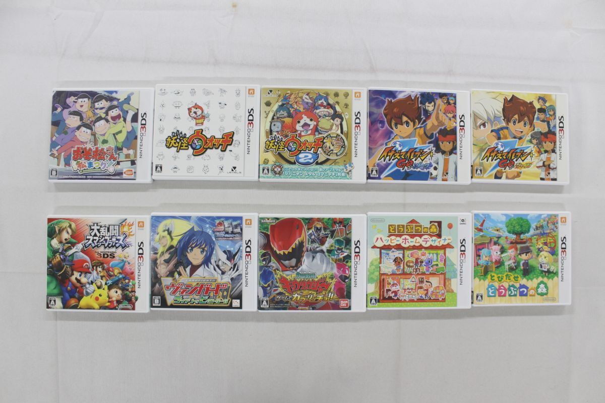 P00】妖怪ウォッチ イナズマイレブン イナイレ 他 3DSソフトまとめ