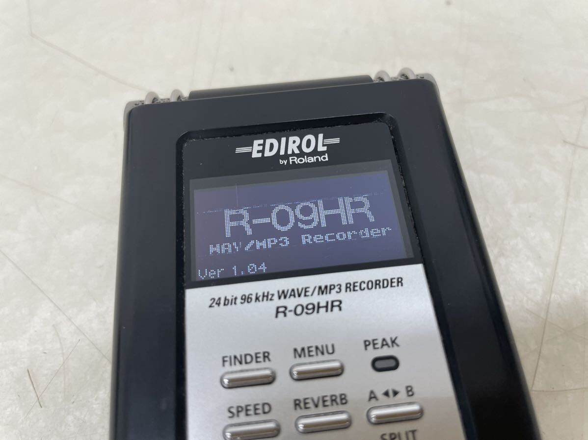 EDIROL by Roland ポータブルICレコーダー R-09HR エディロール ローランド 24bit 96kHz WAVE/MP3 ...