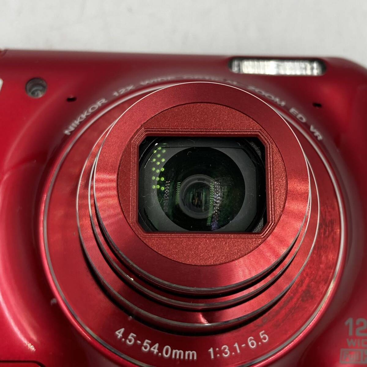 5/23 MZ-C1052★Nikon ニコン COOLPIX S6400★コンパクトデジタルカメラ/レッド/付属品/DH0 EA1_3