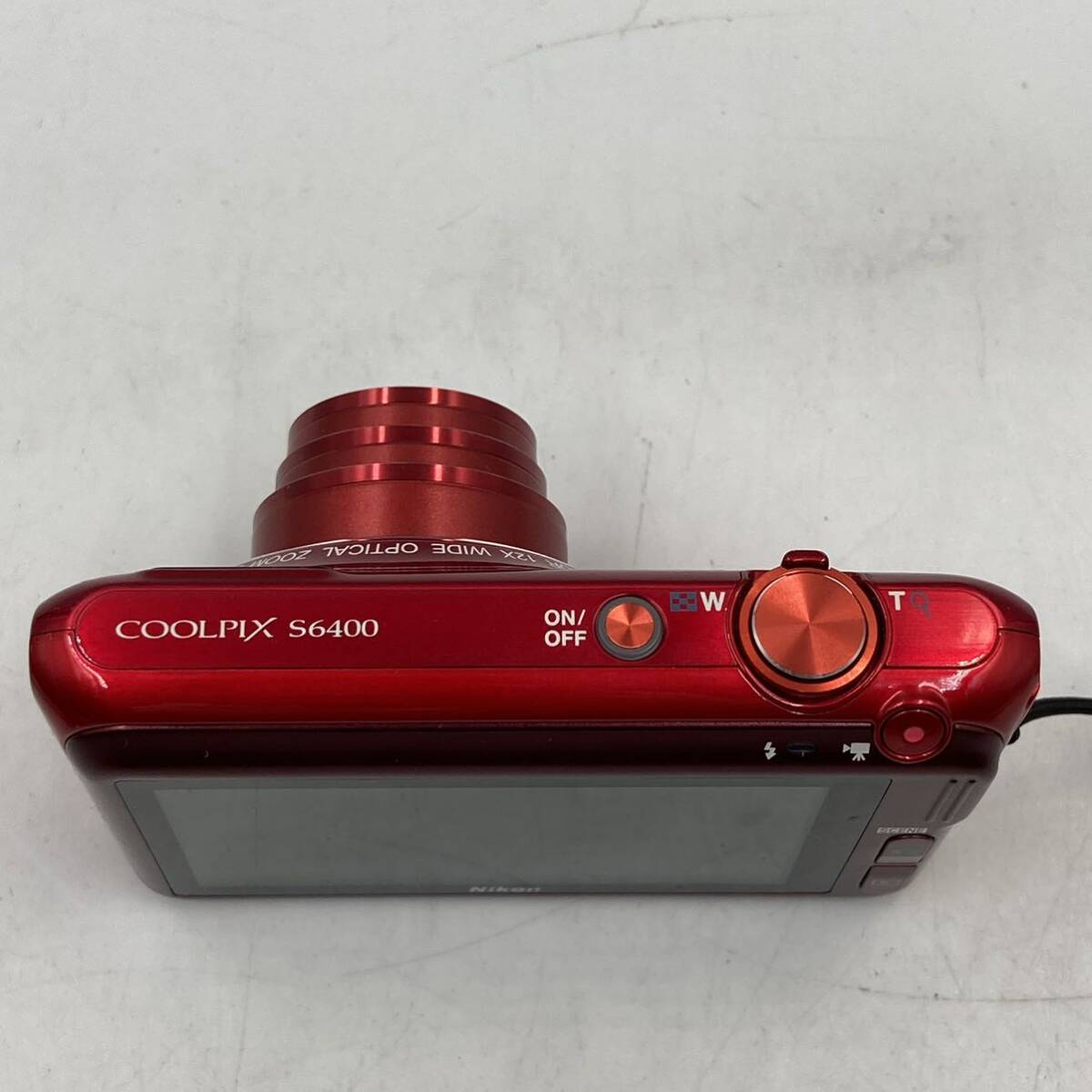 5/23 MZ-C1052★Nikon ニコン COOLPIX S6400★コンパクトデジタルカメラ/レッド/付属品/DH0 EA1_5