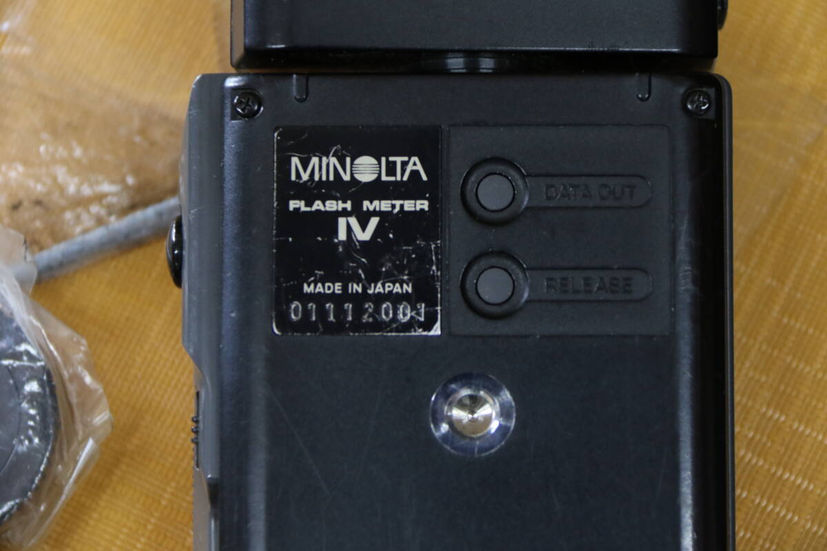 ミノルタ MINOLTA フラッシュメーター FLASH METER Ⅳ　４ケース付_6
