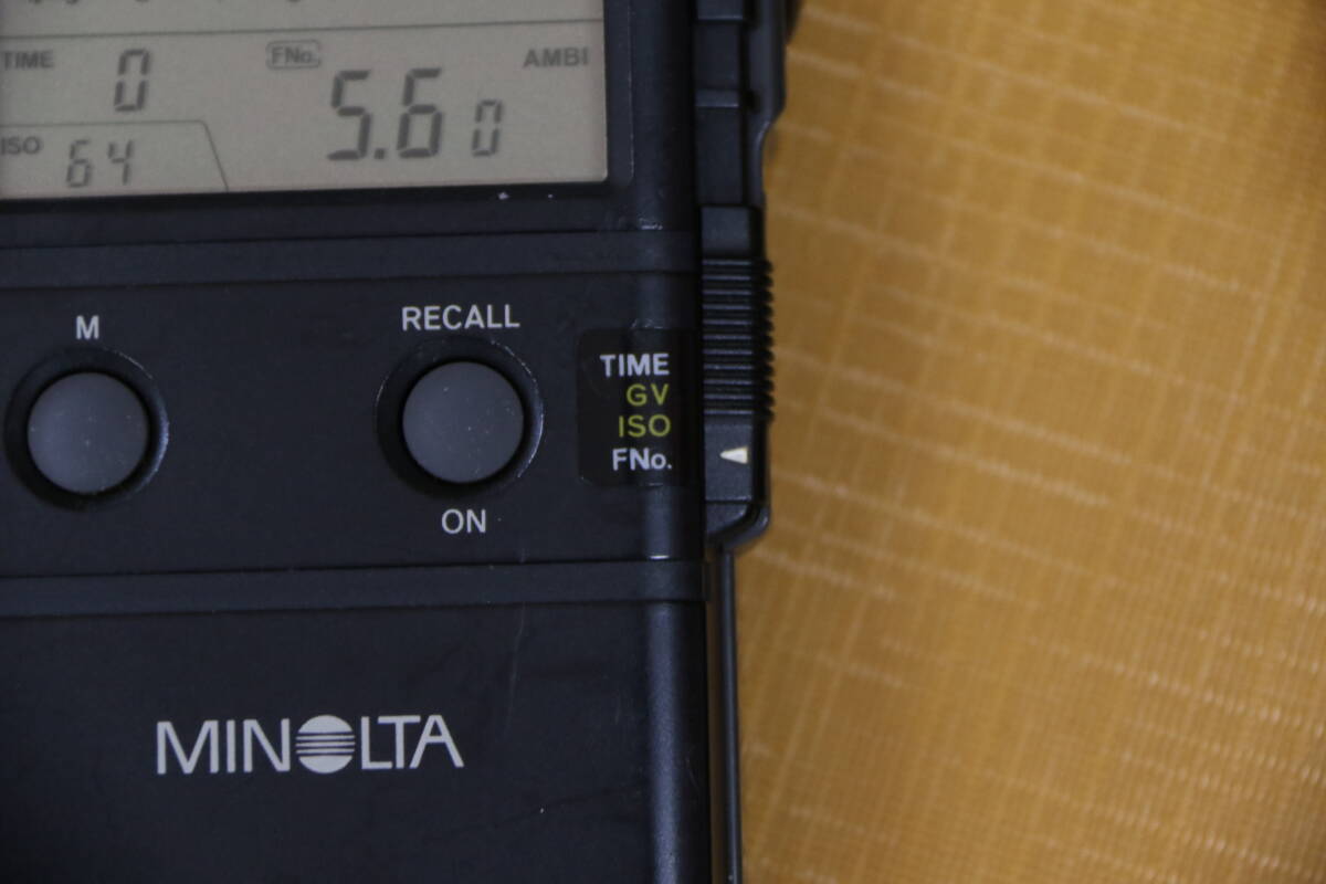 ミノルタ MINOLTA フラッシュメーター FLASH METER Ⅳ　４ケース付_9