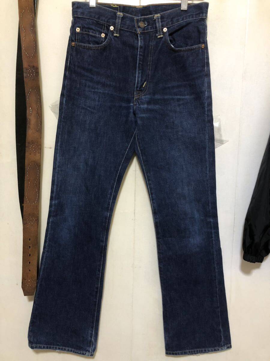 99年BIGE LEVI'S 71517-0017 米製 刻印555 W29 復刻 リーバイス 517 デニム