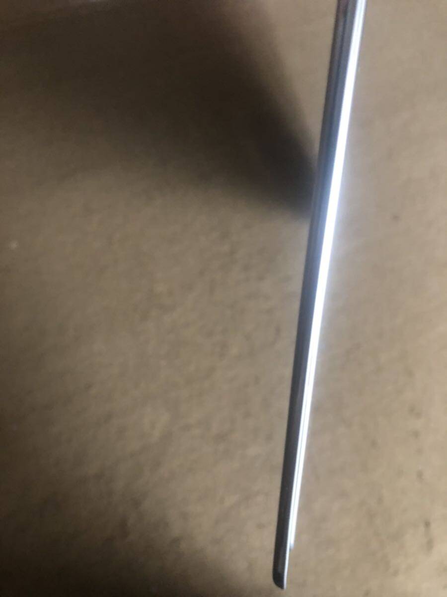 トラック　大型　薄型ナンバーフレーム　ナンバー枠　ナンバープレート　新品未使用　ステンレス製_3