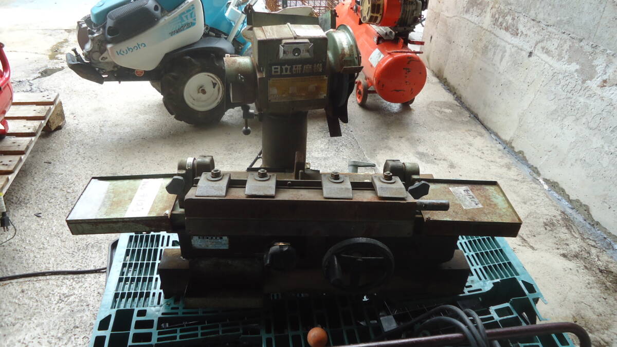 油谷 №4123 日立工機 UA-150 刃物研ぎ機 刃物研磨機 カンナ刃 自動研磨