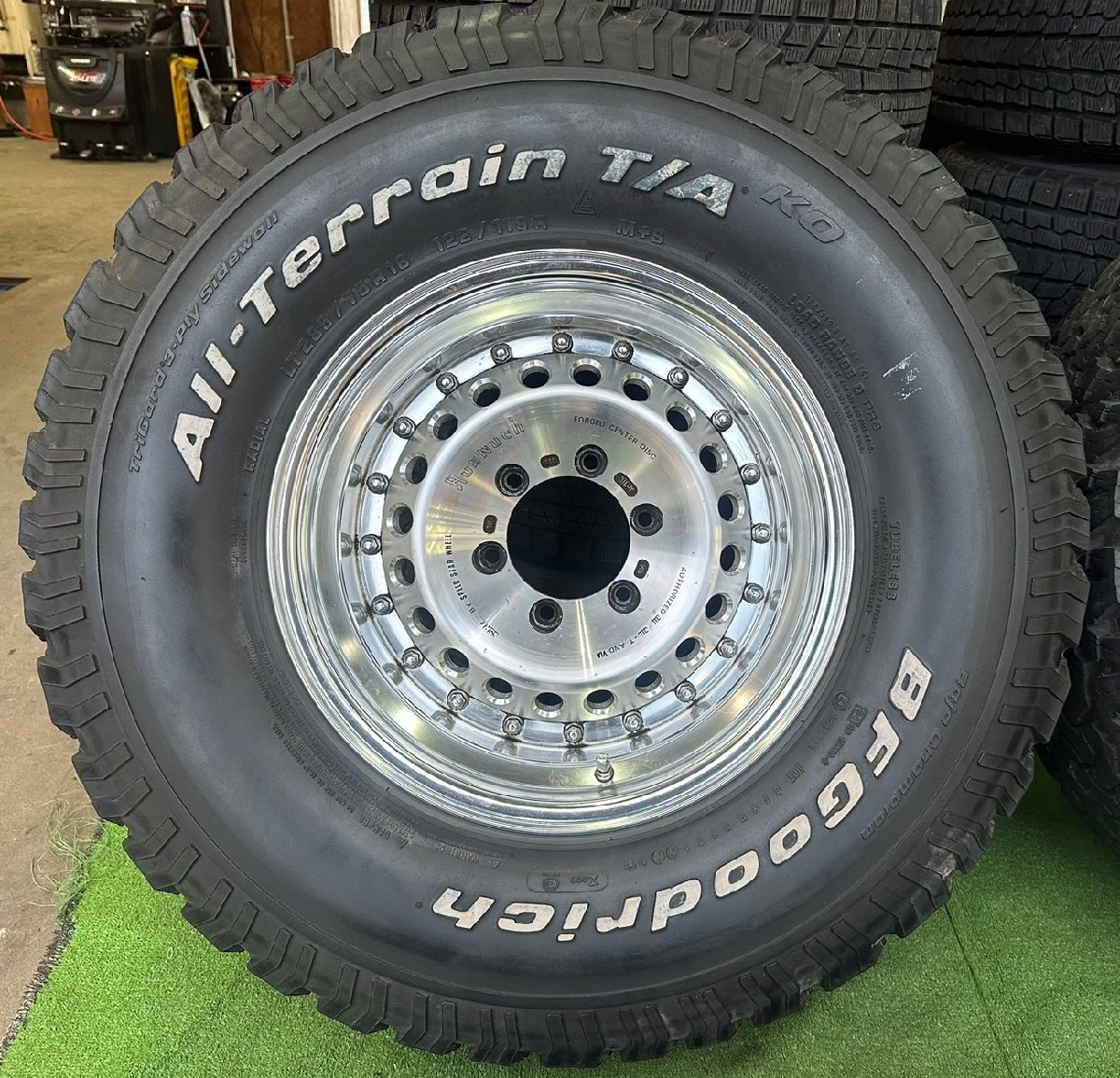 □激レア 希少 深リム SSR AUSWUCH typeA 16インチ8J-26 139.7/6H + 