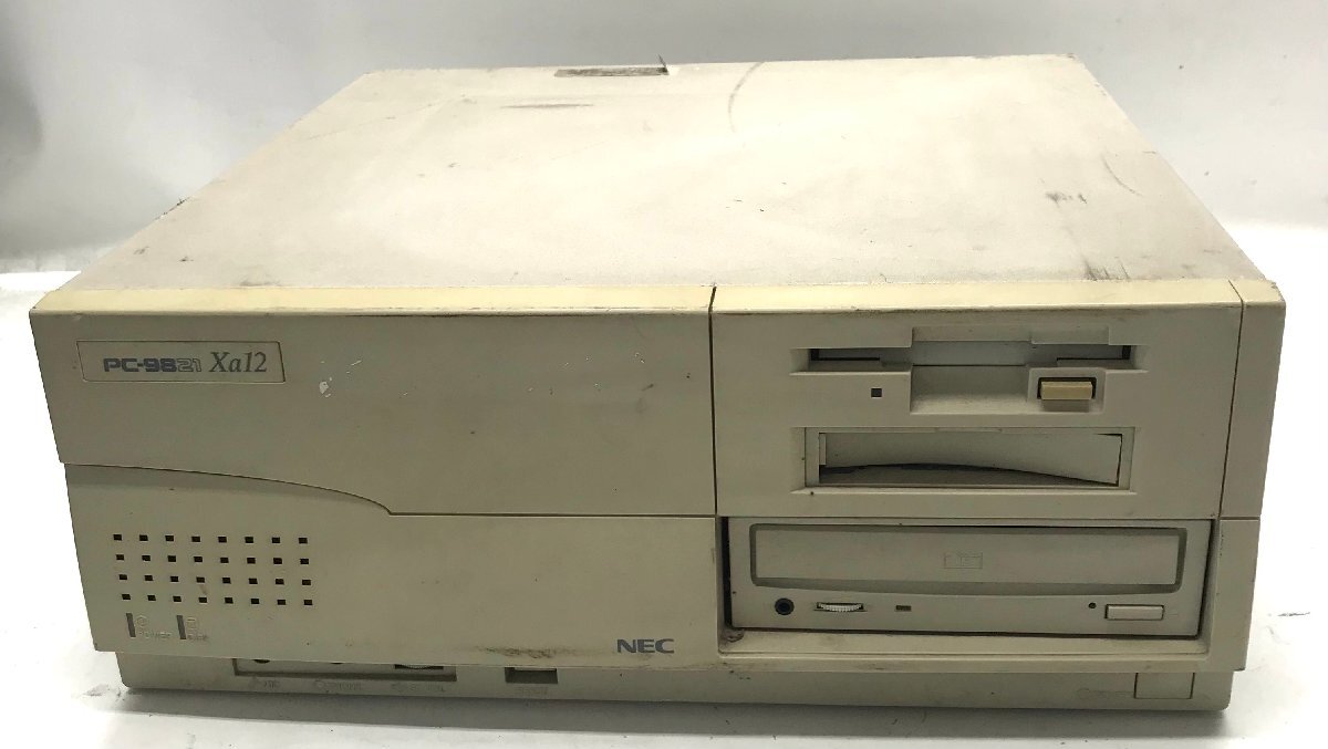 良品 NEC PC-9801BX4/U2 MS-DOS 3.5インチFDD*2 良品！ NEC PC-9801BX4