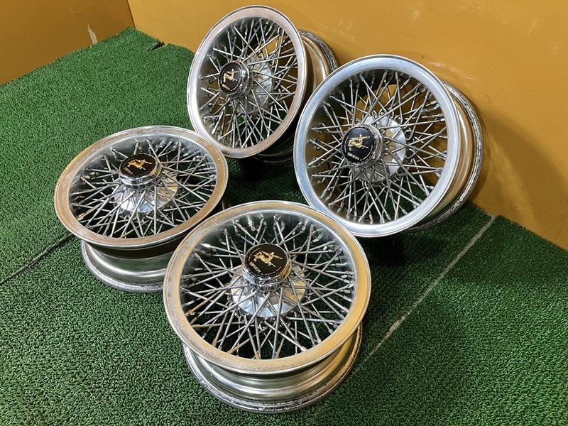 No.713 WISER ワイザー ワイヤーホイール ワイヤーアルミ 15インチ