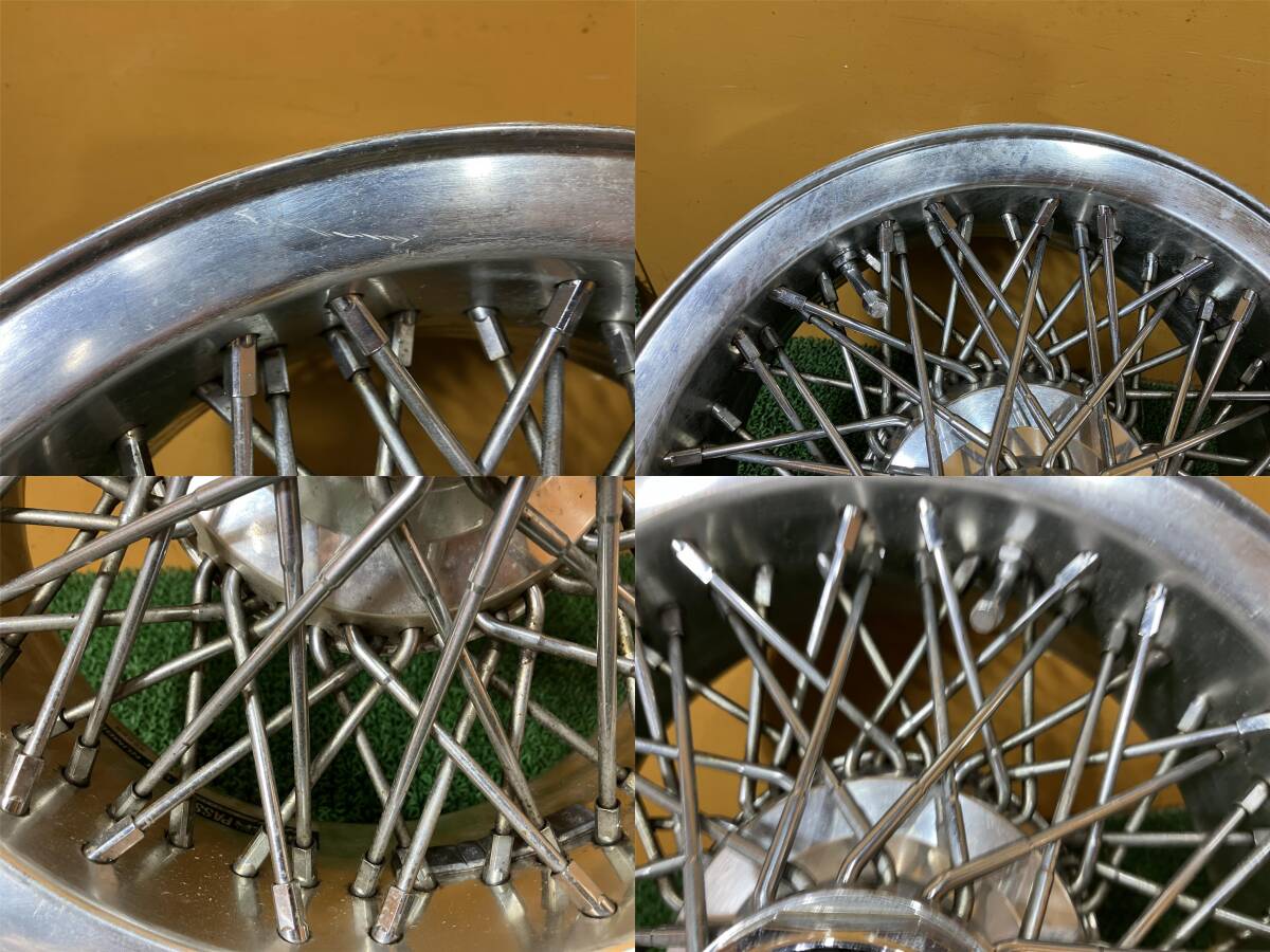 No.713 WISER ワイザー ワイヤーホイール ワイヤーアルミ 15インチ
