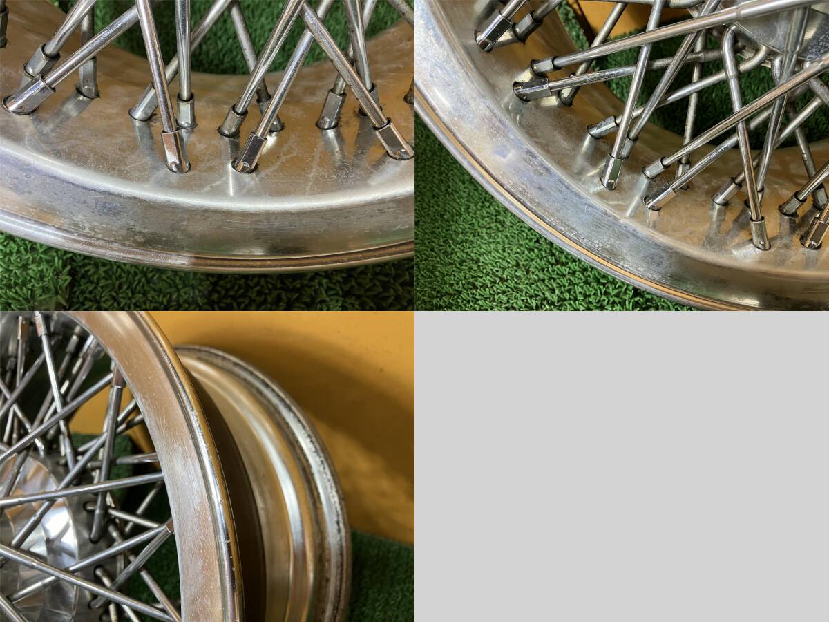 No.713 WISER ワイザー ワイヤーホイール ワイヤーアルミ 15インチ