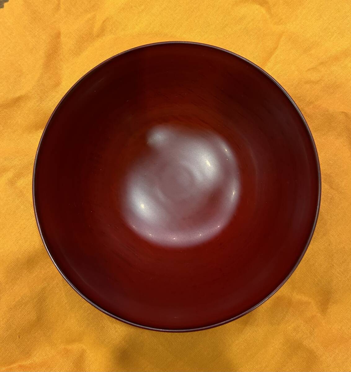 □断捨離出品□角偉三郎 朱塗椀その1 最晩年