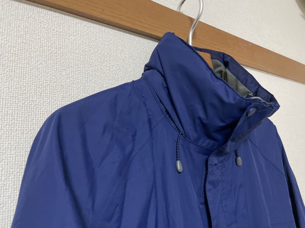 L.L.Bean エルエルビーン GORE-TEX ロングコート 紺(明るめ) sizeM タイ製 GORE-TEX エルエルビーン ロングコート ゴアテックスロングコート&frasl;M GORE-TEX&frasl;ロングコートジャケット&frasl;M 紺(明るめ