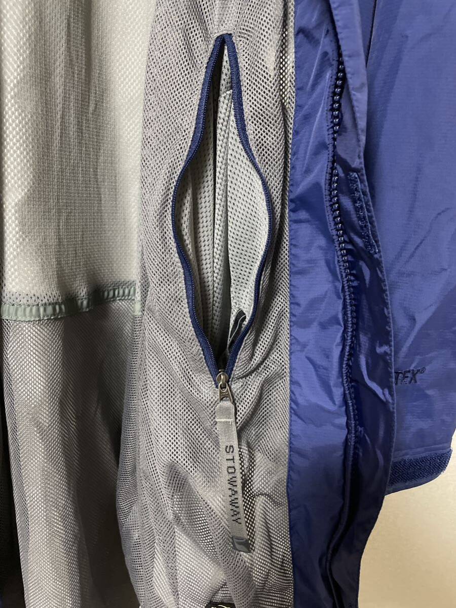 L.L.Bean エルエルビーン GORE-TEX ロングコート 紺(明るめ) sizeM タイ製 GORE-TEX エルエルビーン ロングコート ゴアテックスロングコート&frasl;M GORE-TEX&frasl;ロングコートジャケット&frasl;M 紺(明るめ