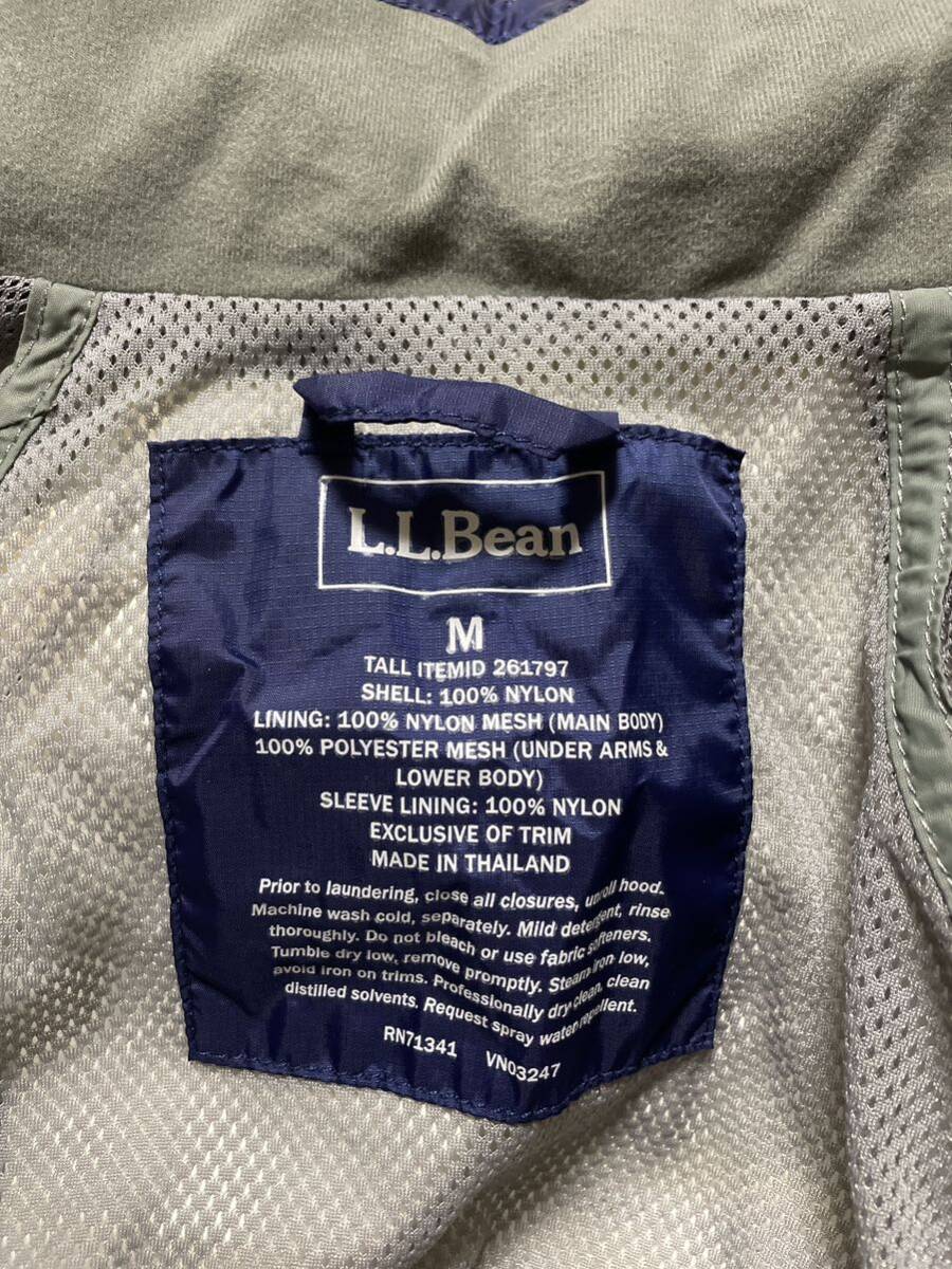 L.L.Bean エルエルビーン GORE-TEX ロングコート 紺(明るめ) sizeM タイ製 GORE-TEX エルエルビーン ロングコート ゴアテックスロングコート&frasl;M GORE-TEX&frasl;ロングコートジャケット&frasl;M 紺(明るめ