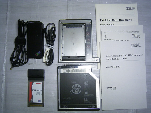 ジャンク ThinkPad A30p 14インチ液晶上半身に交換_2