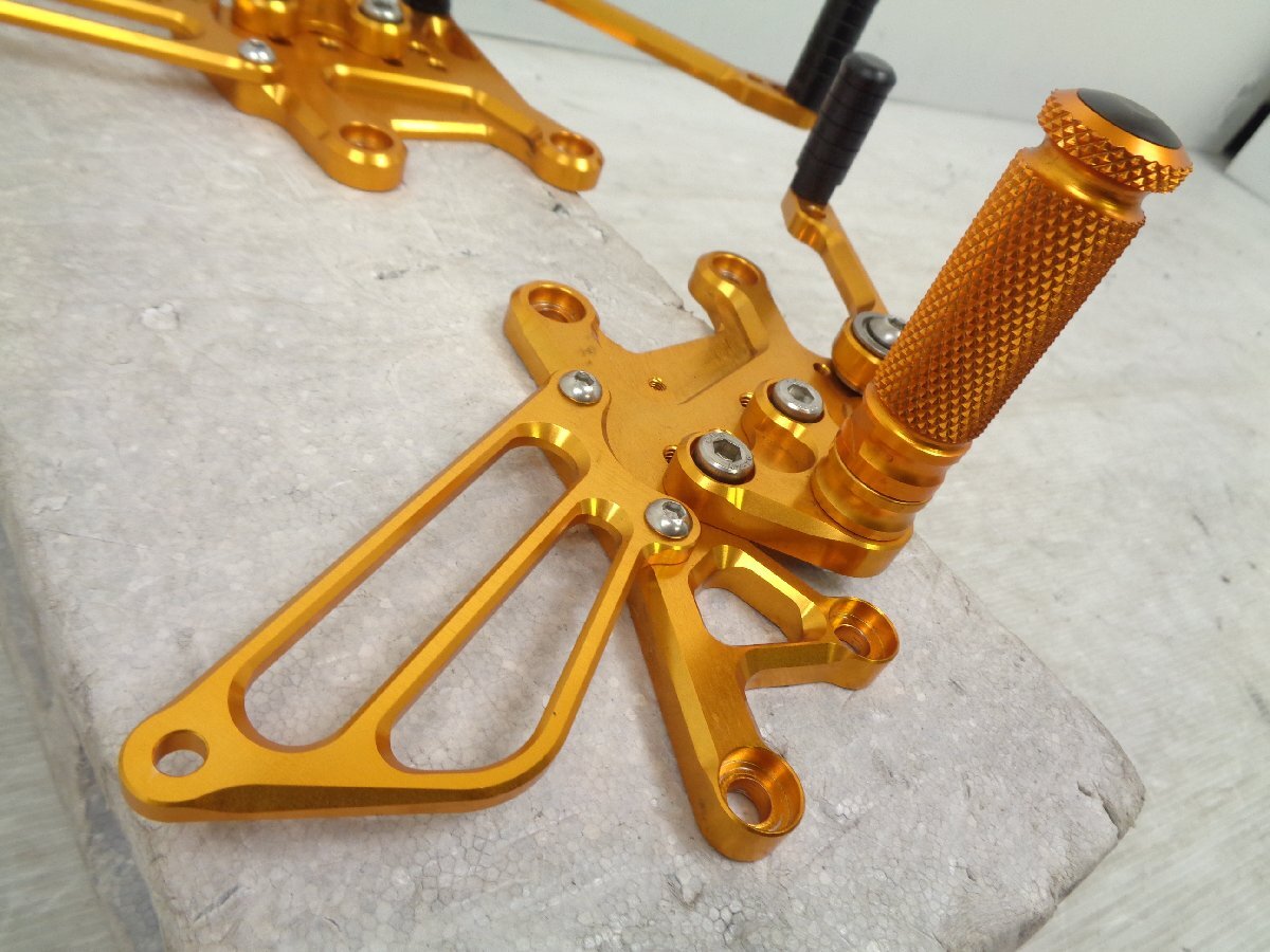 ninja250SL ニンジャ250SL BX250A 15-16 ベビーフェイス バックステップ キット ゴールド 4ポジ 良品 Ninja250SL(BX250A) ニンジャ250SL -since 新車・中古バイク TypeC 250SL⁄カワサキの新車・中古バイクを探すなら