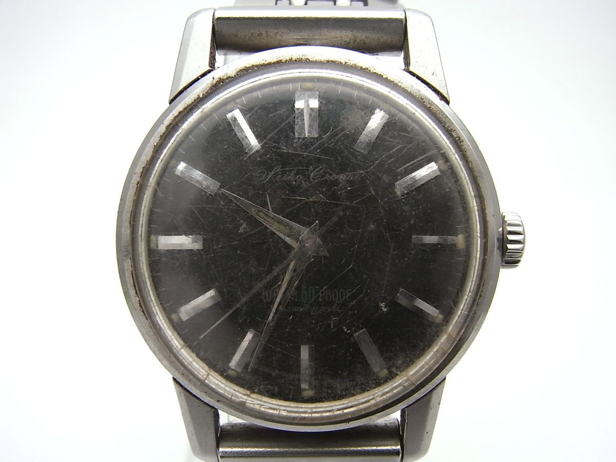 1000円スタート 腕時計 Seiko Cronos セイコークロノス J13046 手巻 MT 