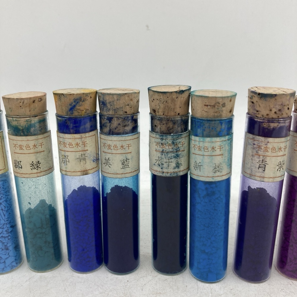 岩絵の具　24瓶　画材　絵画　カラフル　日本画材　粉絵具　中古★K2410A_5