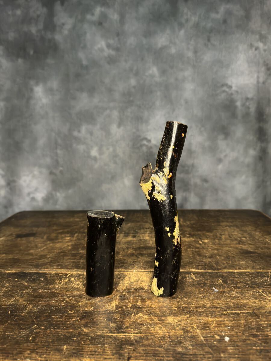 海松 黒珊瑚 約285g ::::::( サンゴ 犀角 沈香 香木 伽羅 流木 根付