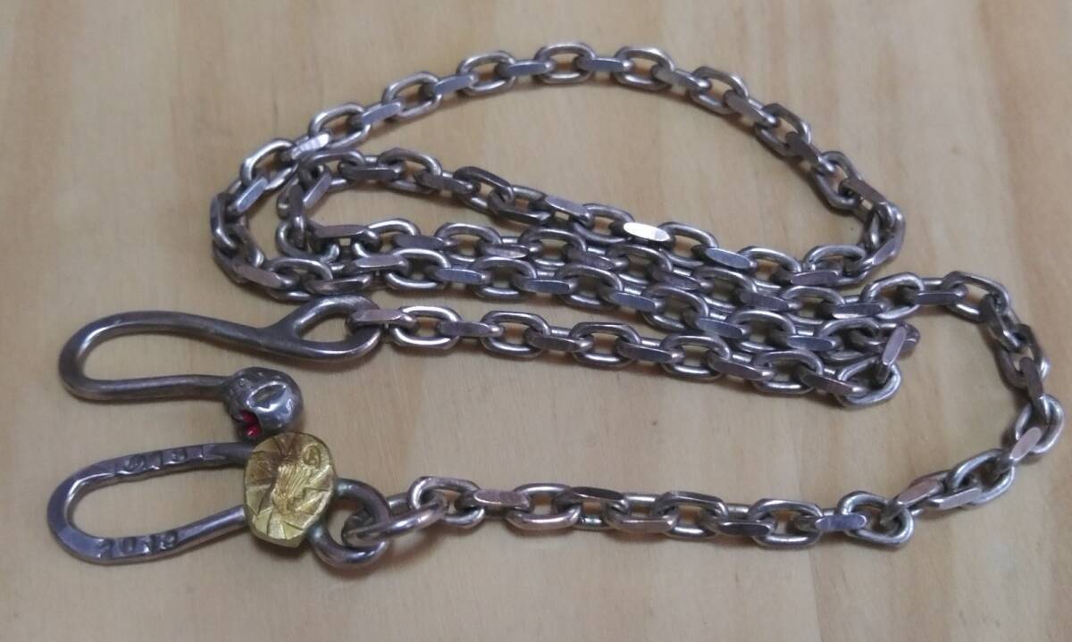 STOP LIGHT　ストップライト stoplight 2019　スカルフック　チェーン スターリング シルバー925　18Ｋメタル_6