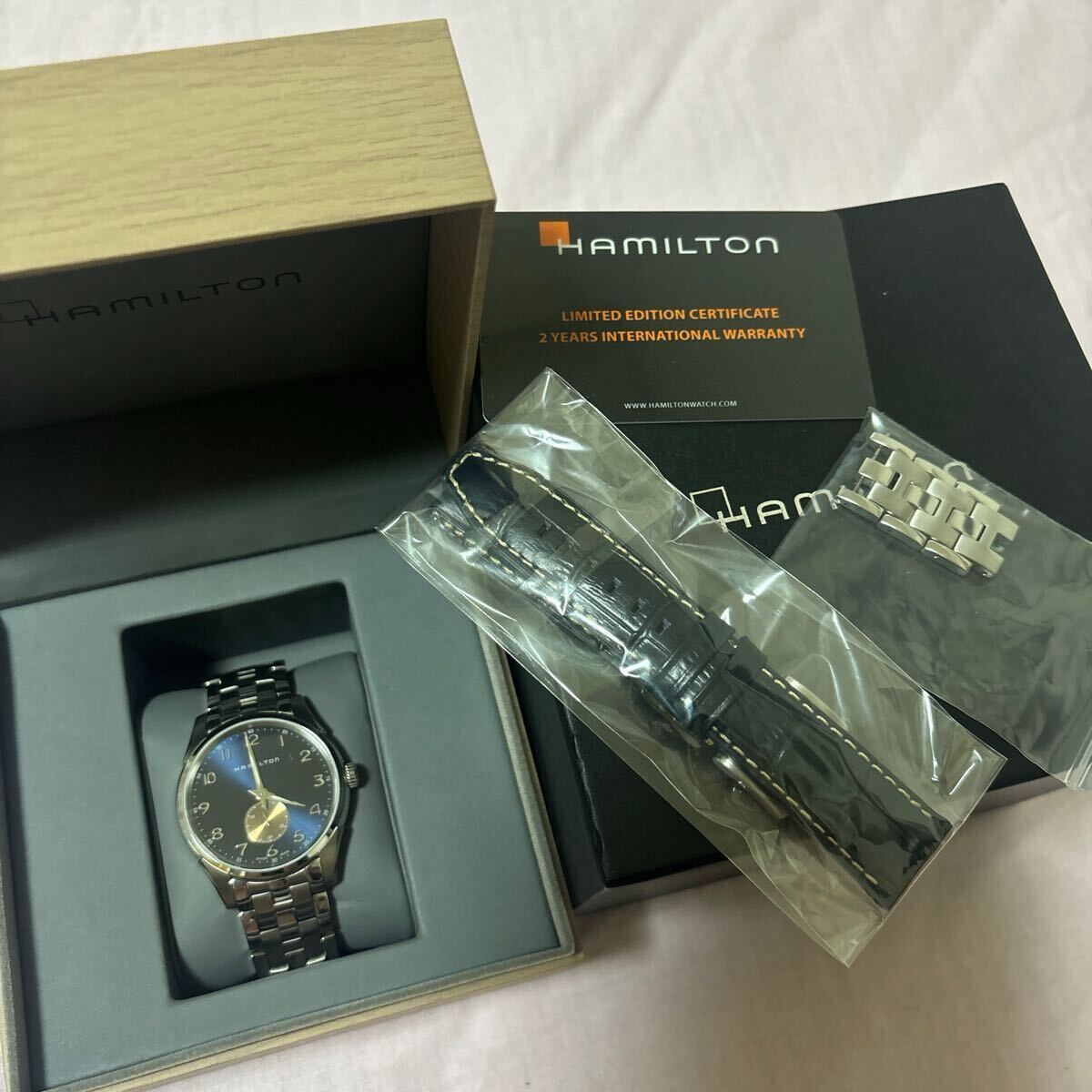 HAMILTON◆自動巻腕時計/アナログ/ ジャズマスターTHINLINE SMALL SECONDQUARTZクオーツ|40mm｜ H38411140 _9