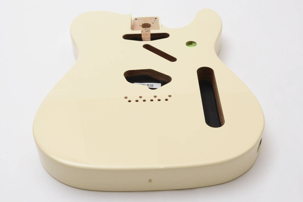 新品 フェンダー純正パーツ 0998006705 Fender Classic Series 60's Telecaster SS Alder Body Vintage Bridge Mount, Olympic White_4