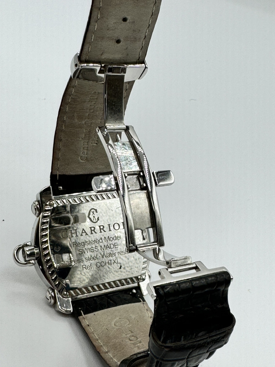 6494-02☆PHILIPPE CHARRIOL(フィリップシャリオール )GENEVE Ref
