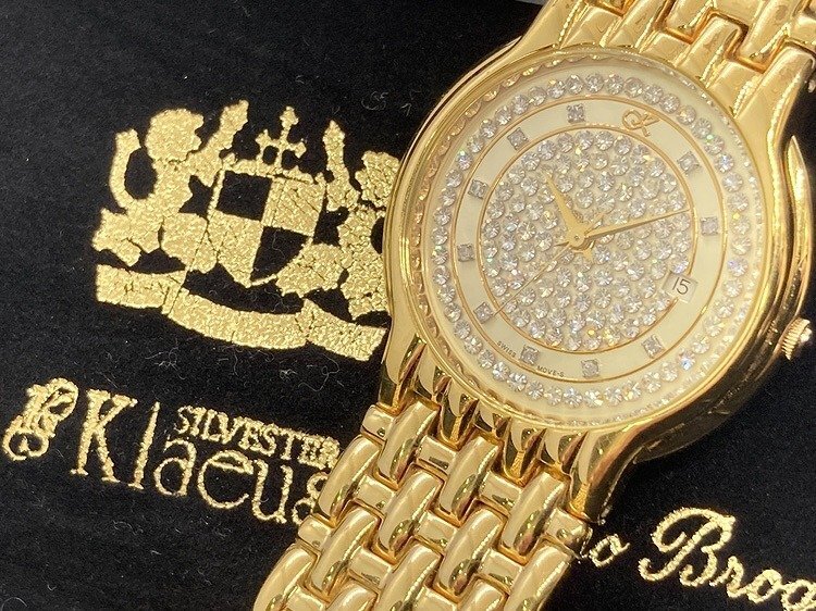 キングラム[05]ELGIN[エルジン]klaeuse[クロイゼ]クォーツ腕時計 天然