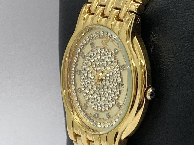 キングラム[05]ELGIN[エルジン]klaeuse[クロイゼ]クォーツ腕時計 天然