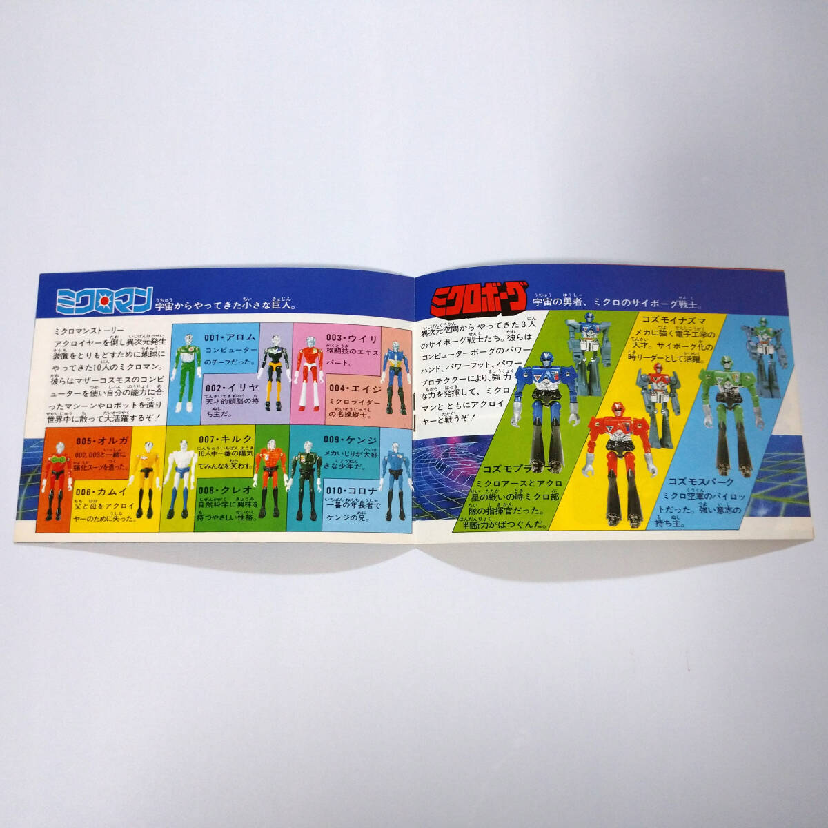 稀少】ミクロマン MICRO MAN カタログ TAKARA タカラ 1974 昭和レトロ