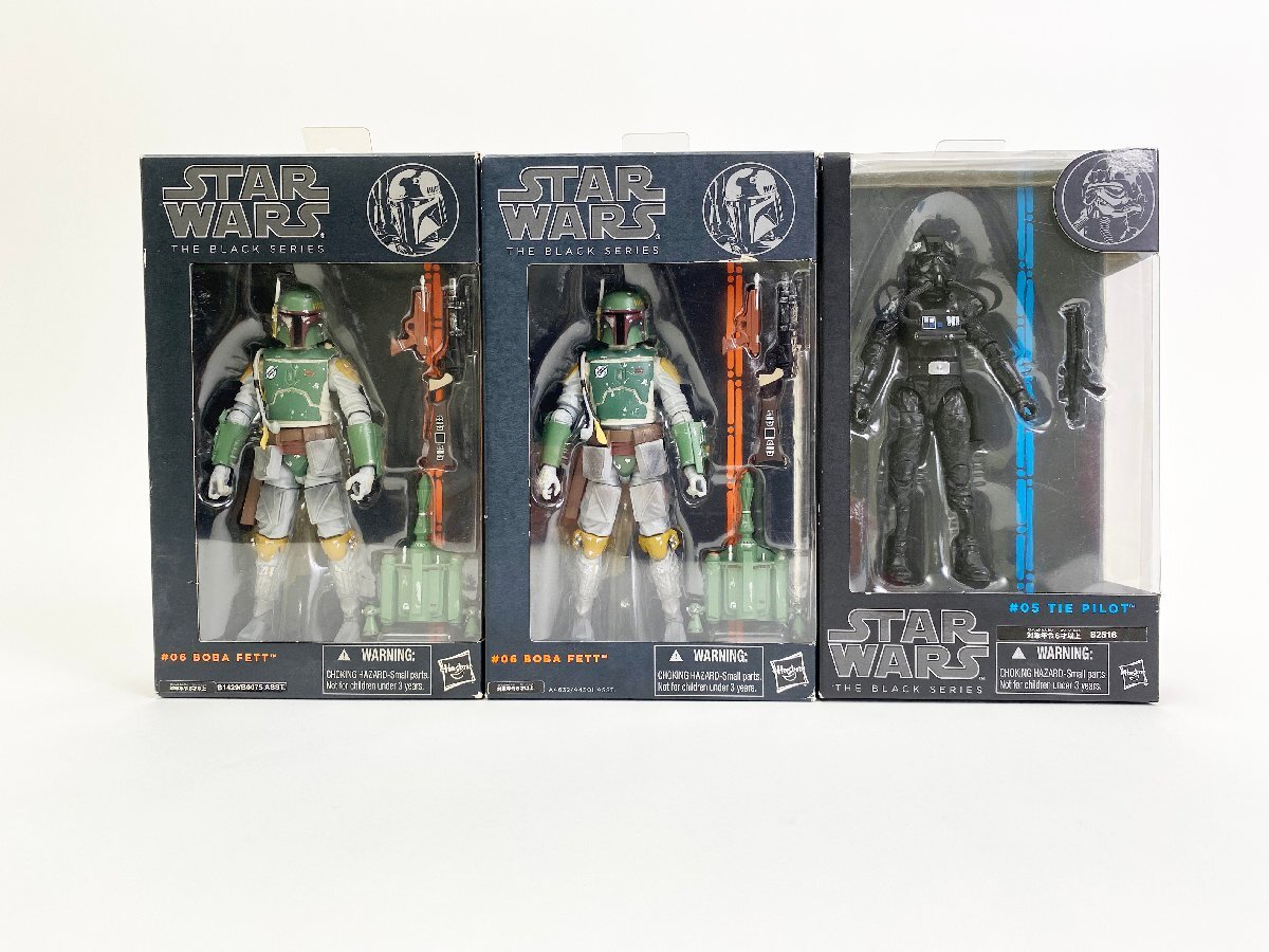 未開封】重複り3体セットハズブロ STARWARS ブラックシリーズ #05タイ 