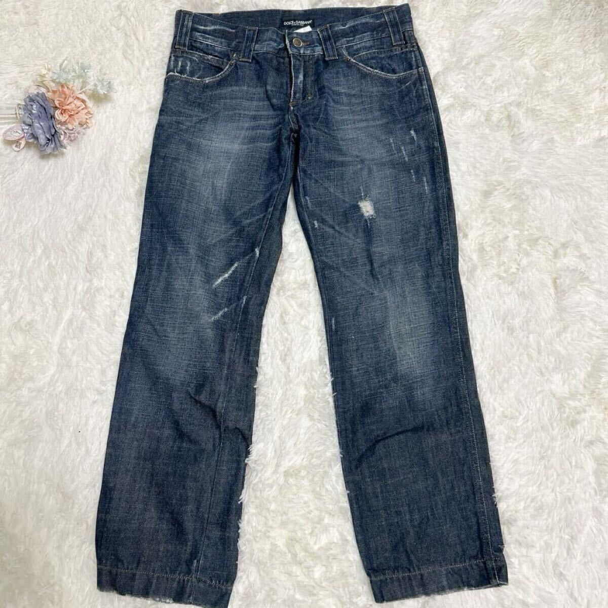 極美品/サイズ/46◎DOLCE & GABBANAデニムパンツ ジーンズ ドルチェ