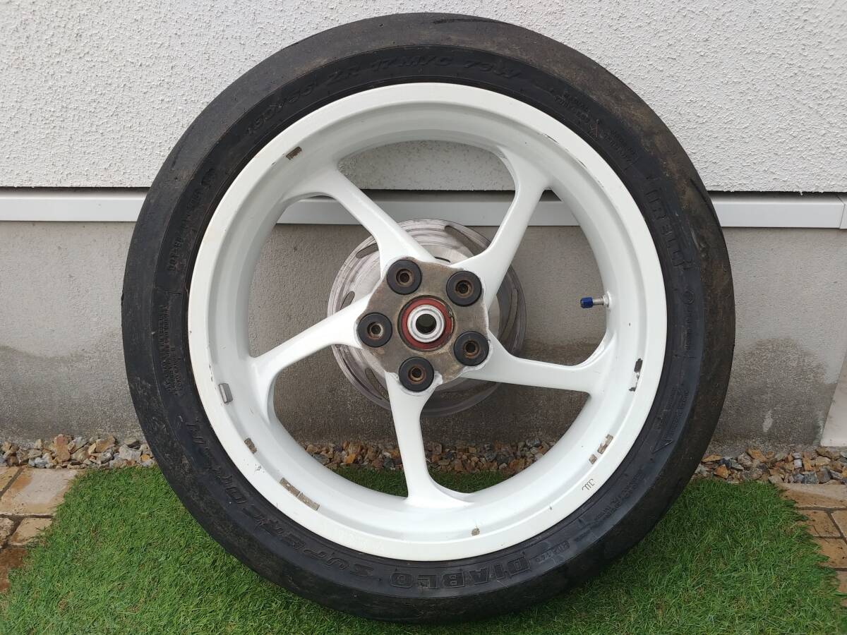 ～03スポーツスター　リア足回り一式　ウィリー製アルミスイングアーム　マービック製ホイール　中古品　XLH883 XL1200S_7